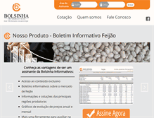 Tablet Screenshot of bolsinha.com.br